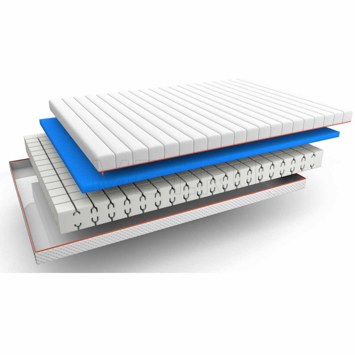 Матрас беспружинный МЕТ АЭРО 24751