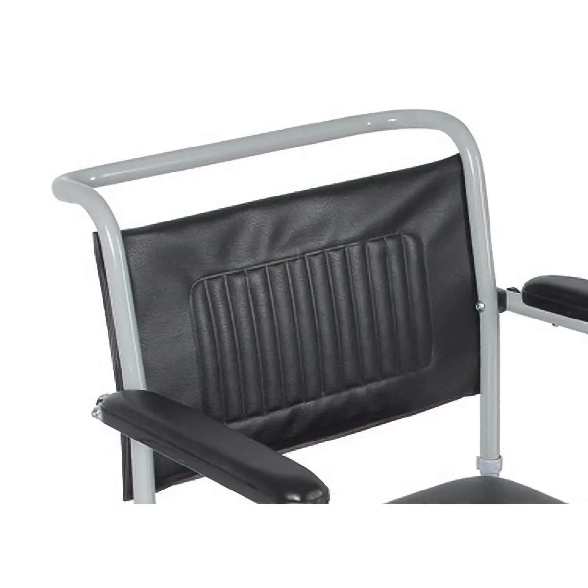 Кресло-коляска Туалетное кресло складное на колесиках с подпорками для ног