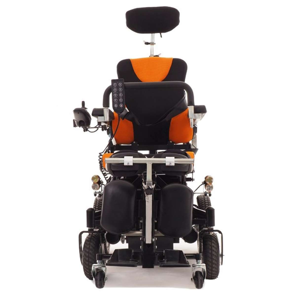 Кресло-коляска с вертикализатором и подъемным сидением MET VERTIC 2