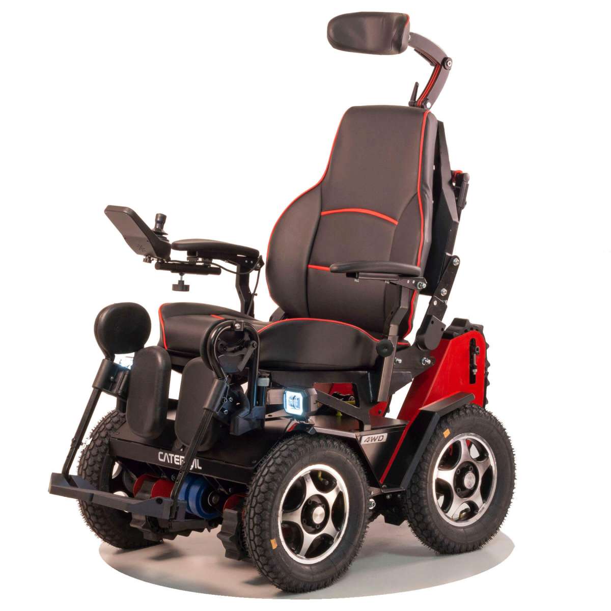 Кресло-коляска вездеход ступенькоход Caterwil GTS 4WD