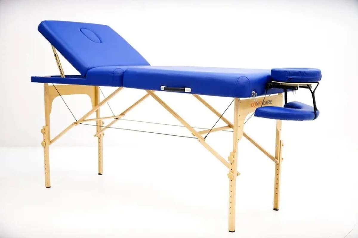 Стол массажный на деревянном каркасе MET Comfort PRO W3