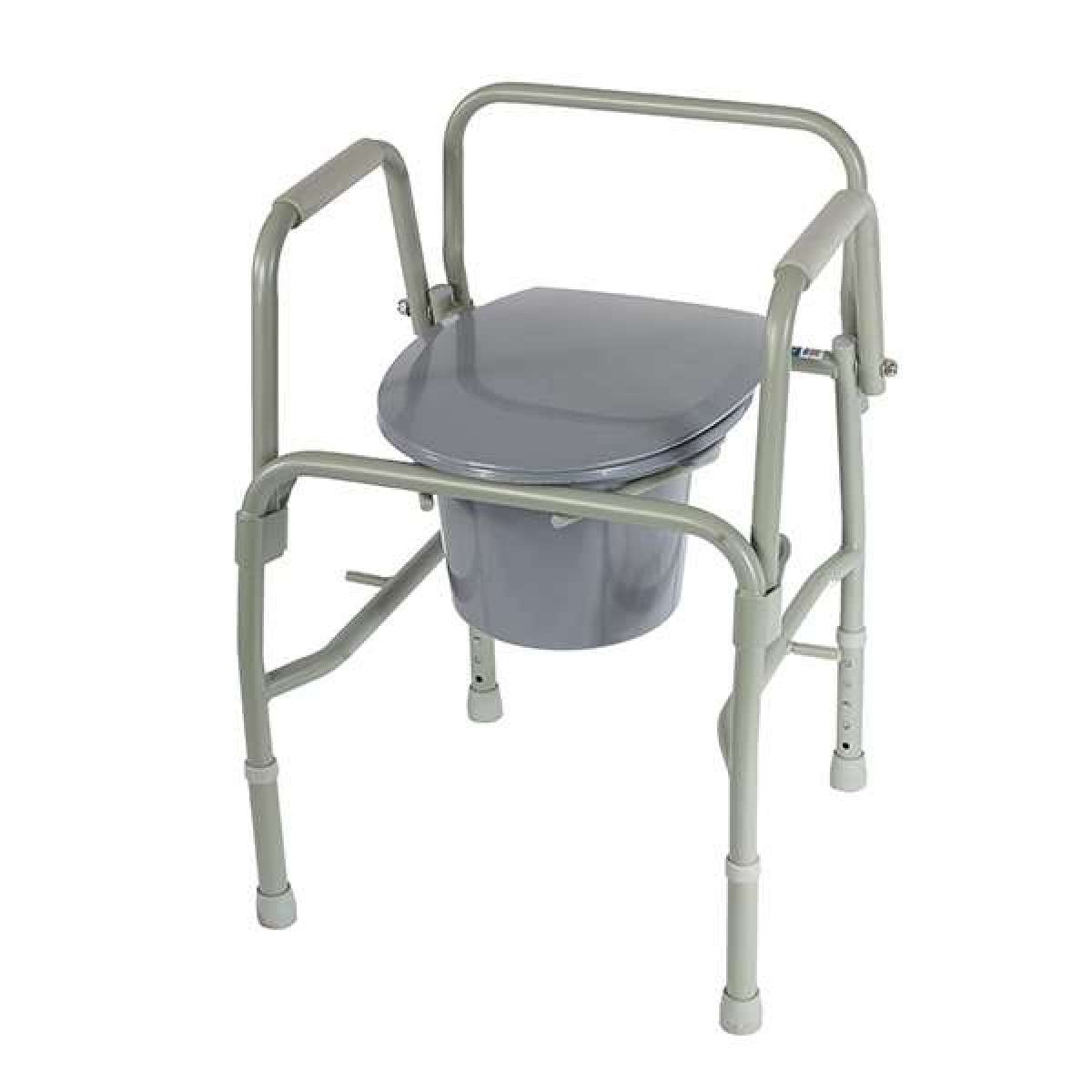 Кресло-туалет с откидными поручнями 10583