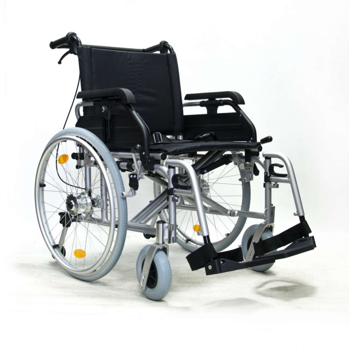 Кресло - коляска компактное складное повышенной грузоподъёмности KY974