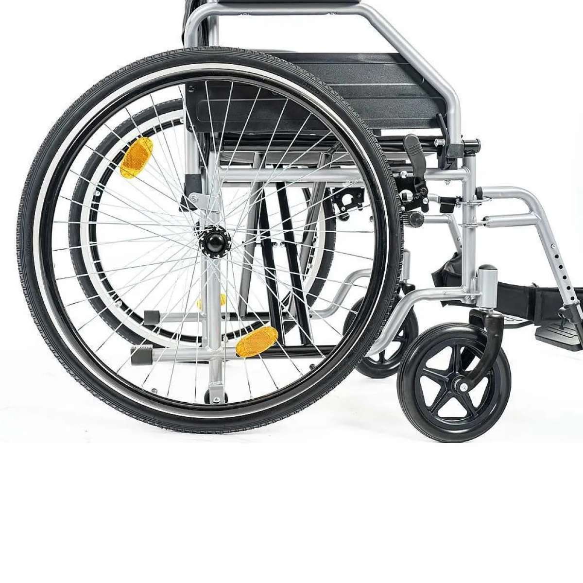 Инвалидная кресло-коляска с транзитными колёсами МЕТ TRANSIT 350 18981 112175