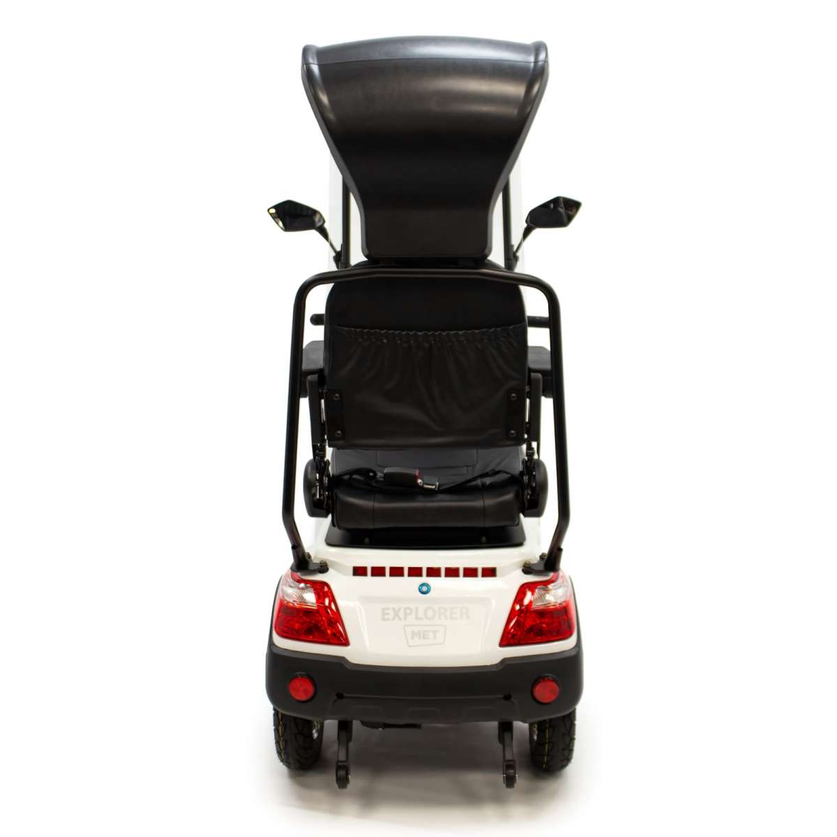 Электрическое кресло-коляска скутер c крышей для инвалидов и пожилых людей MET SUPERIOR 800
