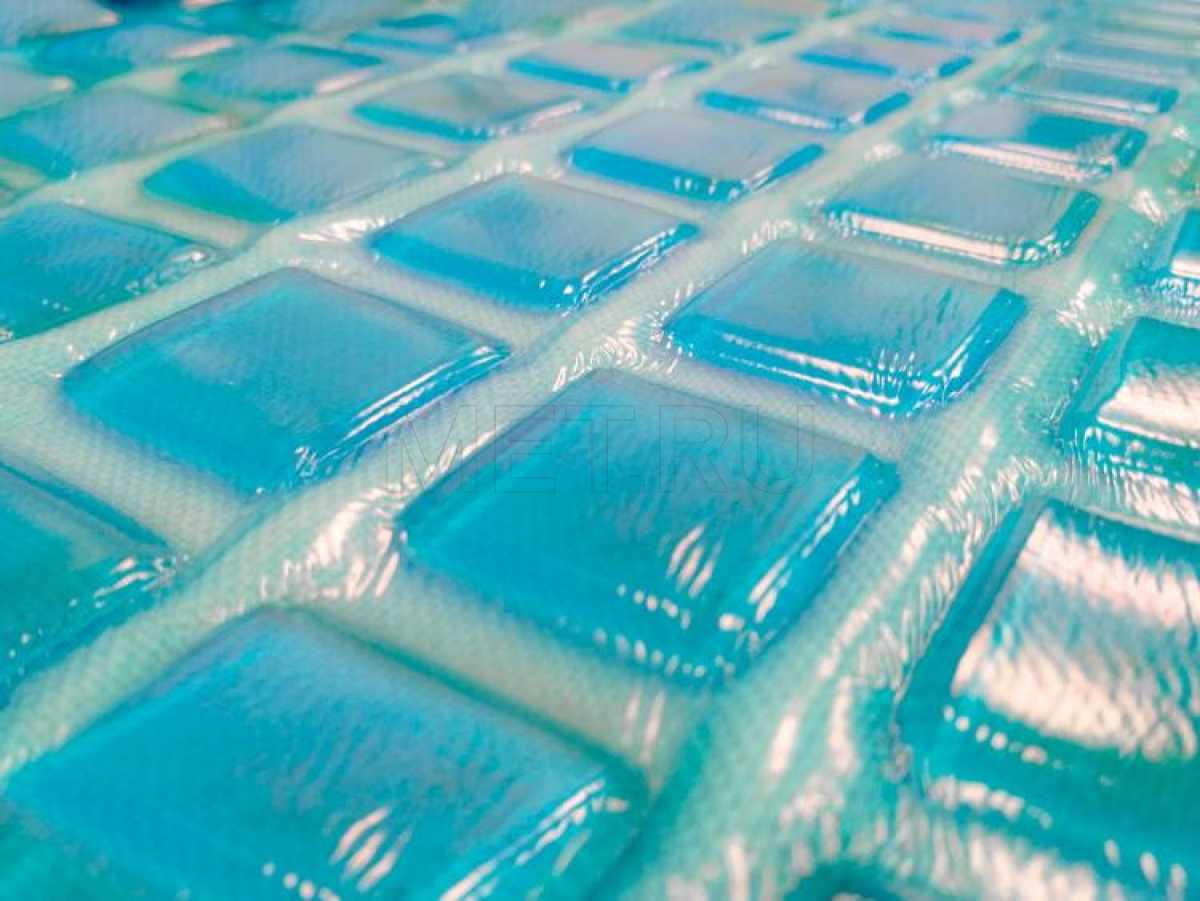 Двухсторонний матрас с вискоэластичной и гелевой поверхностями MET 3D GEL 18895