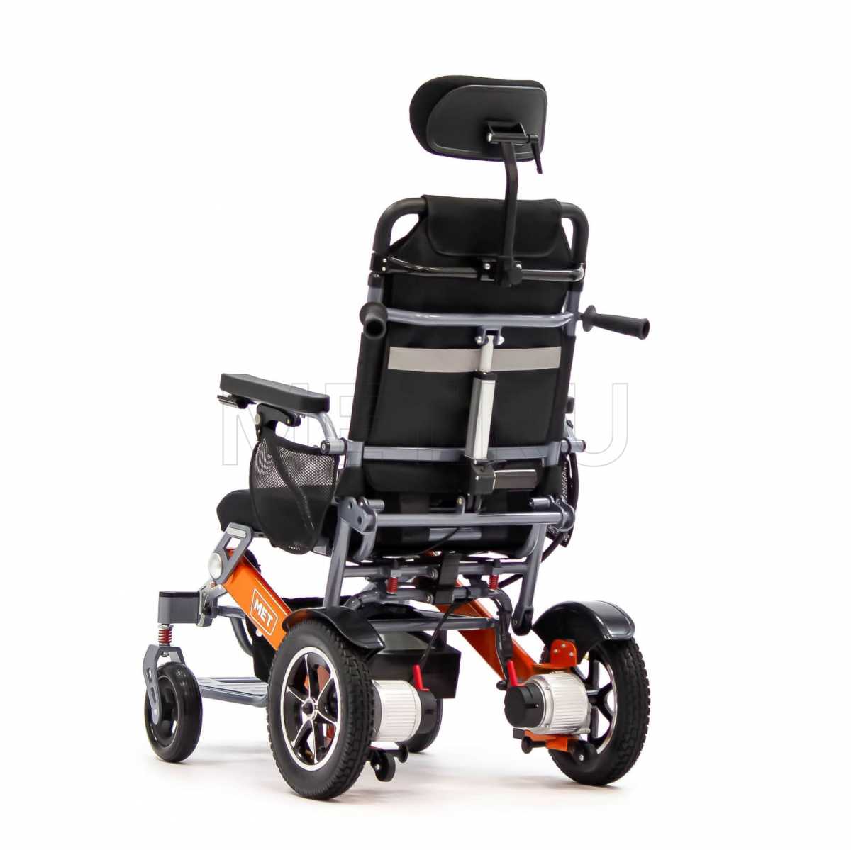 Кресло-коляска складная с электроприводом MET COMPACT PLUS 20699
