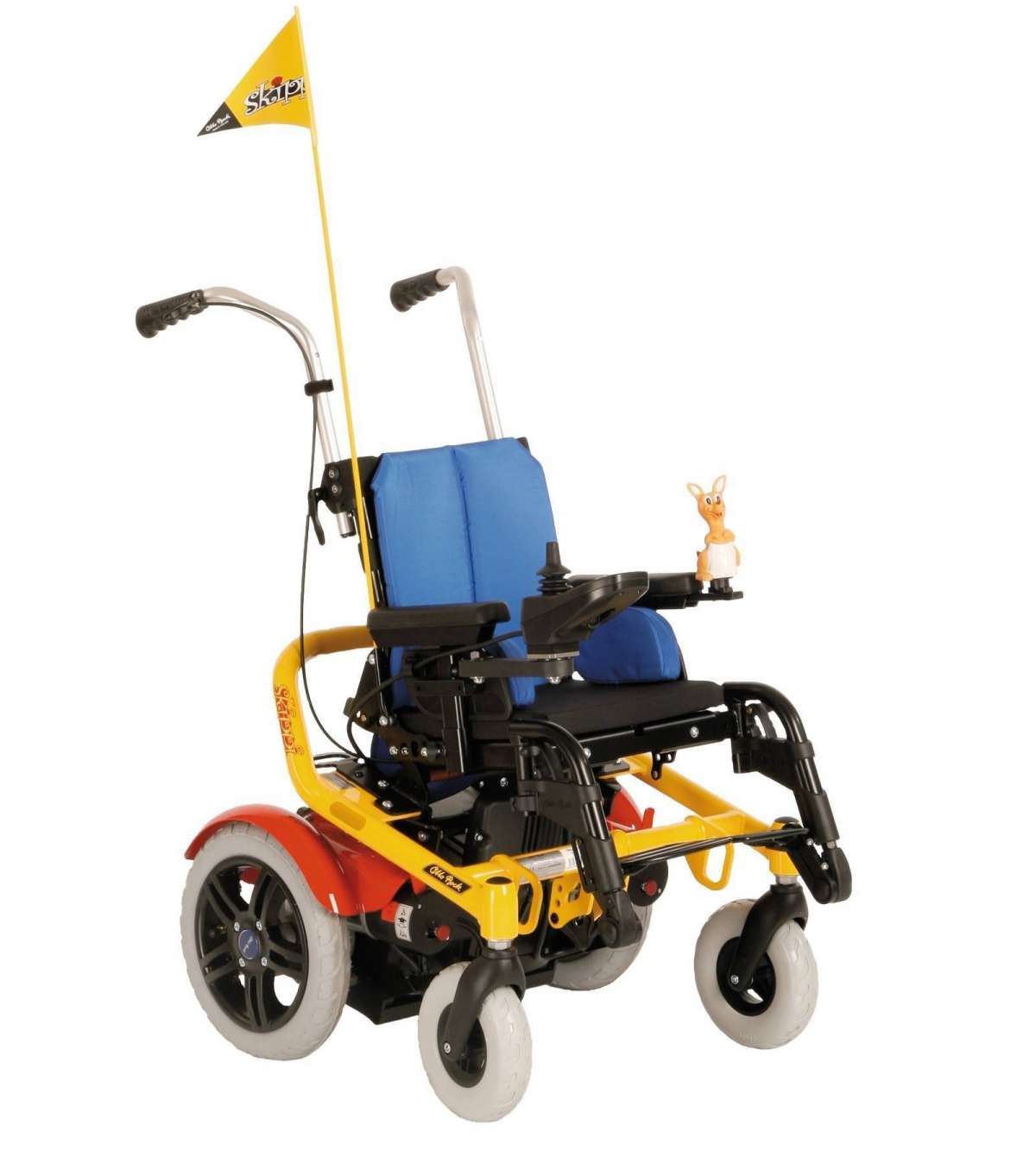 Детская инвалидная коляска с электрорегулировкой угла наклона сиденья Скиппи