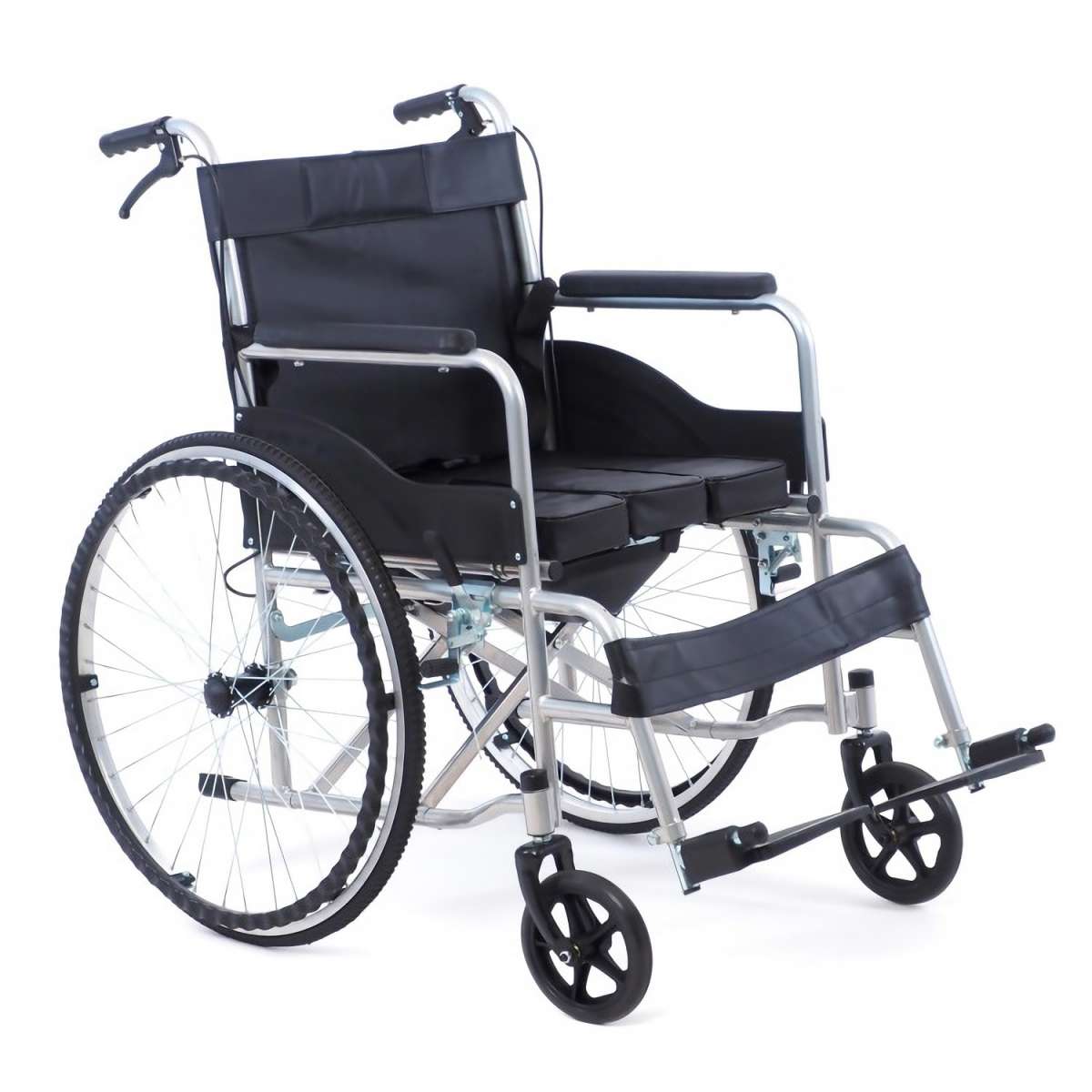 Кресло-коляска с санитарным оснащением МК-340